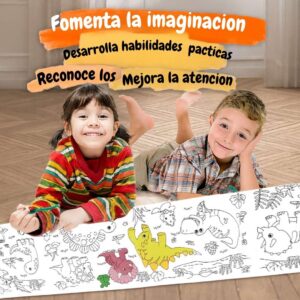 Rollo Papel Adhesivo Dibujos Colorear 3M