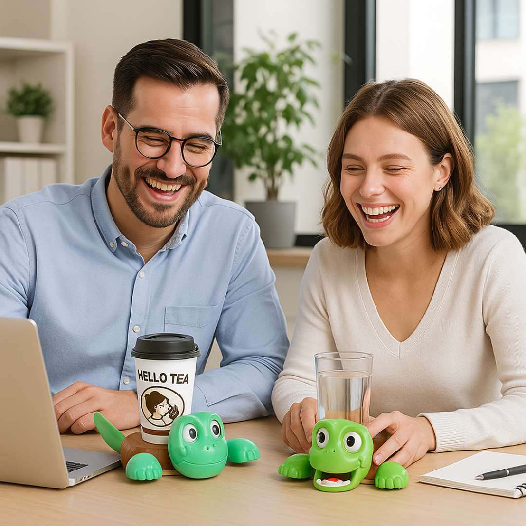 Detalle de la expresión divertida de TurtleLift