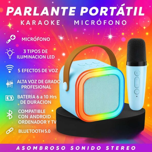 Parlante Karaoke PartyPop